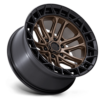 Fuel 1PC | FC874 CELSIUS | 20.0x10.00 | 6X139.7 | -18 | MATTE BRONZE W/ M-BLK LIP