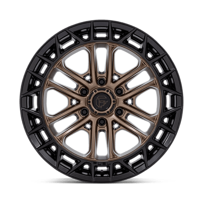 Fuel 1PC | FC874 CELSIUS | 17.0x9.00 | 6X139.7 | -12 | MATTE BRONZE W/ M-BLK LIP