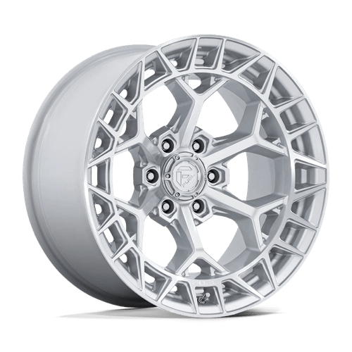 Fuel 1PC | FC873 CHARGER | 17.0x9.00 | 5X127 | -12 | GLOSS SILVER W/ MACHINED FACE