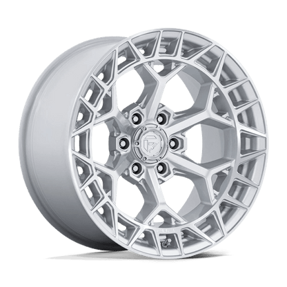 Fuel 1PC | FC873 CHARGER | 20.0x9.00 | 6X135 | 20 | GLOSS SILVER W/ MACHINED FACE