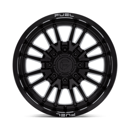 Fuel 1PC | D760 CLASH | 20.0x10.00 | 8X180 | -18 | GLOSS BLACK