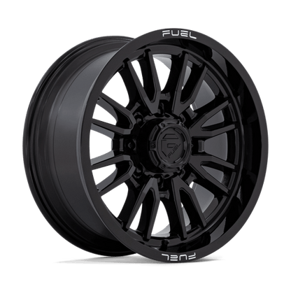 Fuel 1PC | D760 CLASH | 20.0x9.00 | 8X180 | 1 | GLOSS BLACK