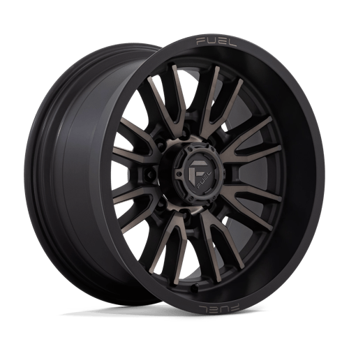 Fuel 1PC | D762 CLASH | 20.0x10.00 | 8X165.1 | -18 | MATTE BLACK DOUBLE DARK TINT
