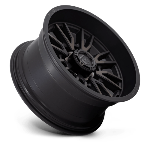 Fuel 1PC | D762 CLASH | 20.0x10.00 | 8X165.1 | -18 | MATTE BLACK DOUBLE DARK TINT