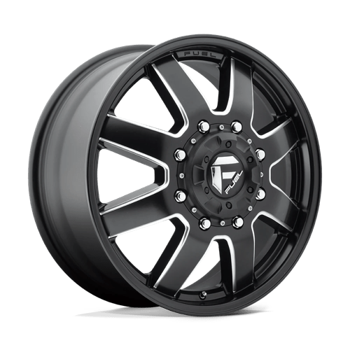 Fuel 1PC | D538 MAVERICK | 20.0x8.25 | 8X165.1 | 122 | MATTE BLACK MILLED