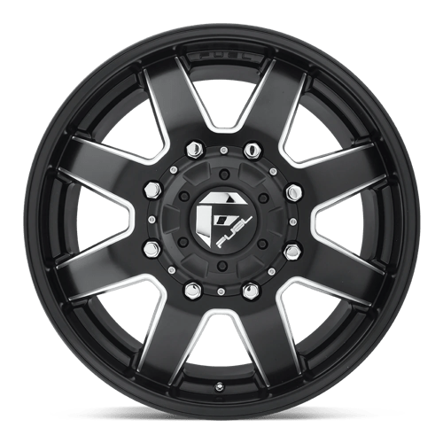 Fuel 1PC | D538 MAVERICK | 20.0x8.25 | 8X165.1 | 122 | MATTE BLACK MILLED
