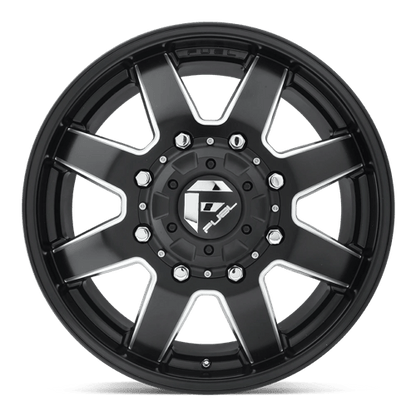 Fuel 1PC | D538 MAVERICK | 20.0x8.25 | 8X165.1 | 122 | MATTE BLACK MILLED