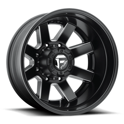 Fuel 1PC | D538 MAVERICK | 20.0x8.25 | 8X165.1 | -221 | MATTE BLACK MILLED