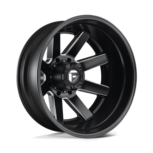 Fuel 1PC | D538 MAVERICK | 24.0x8.25 | 8X165.1 | -239 | MATTE BLACK MILLED