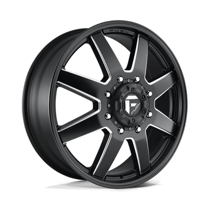 Fuel 1PC | D538 MAVERICK | 24.0x8.25 | 8X165.1 | 105 | MATTE BLACK MILLED