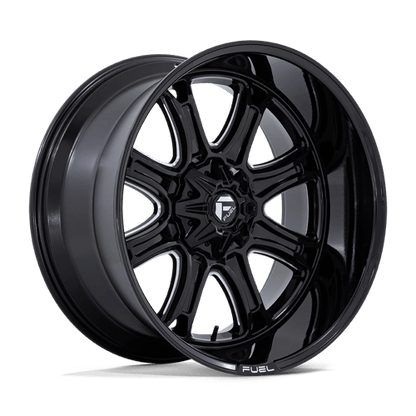 Fuel 1PC | DARKSTAR | 20.0x9.00 | 5X114.3/5X127 | 1 | GLOSS BLACK MILLED