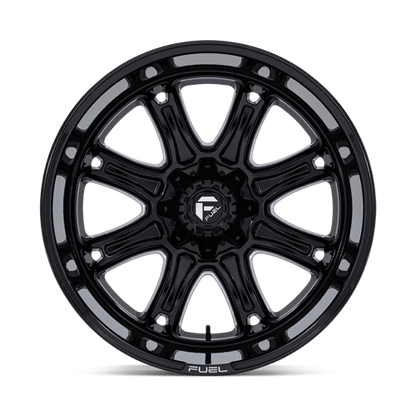 Fuel 1PC | DARKSTAR | 22.0x9.00 | 8X170 | 1 | GLOSS BLACK MILLED