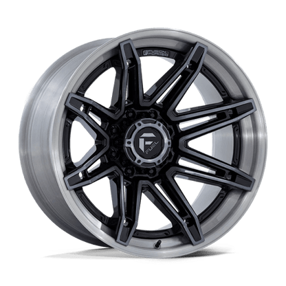Fuel 1PC | FC401 BRAWL | 24.0x12.00 | 6X135 | -44 | GLOSS BLACK BRUSHED DARK TINT