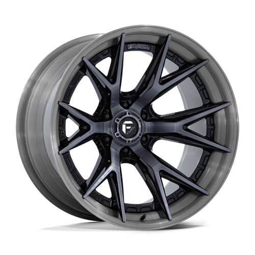 Fuel 1PC | FC402 CATALYST | 20.0x9.00 | 6X139.7 | 20 | GLOSS BLACK BRUSHED DARK TINT
