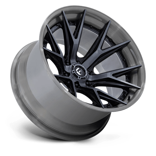 Fuel 1PC | FC402 CATALYST | 20.0x10.00 | 6X135 | -18 | GLOSS BLACK BRUSHED DARK TINT
