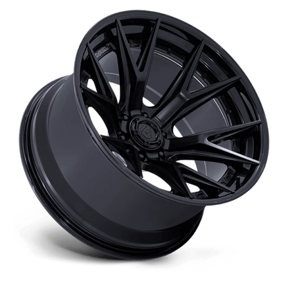 Fuel 1PC | FC402 CATALYST | 20.0x9.00 | 6X135 | 20 | MATTE BLACK W/ GLOSS BLACK LIP