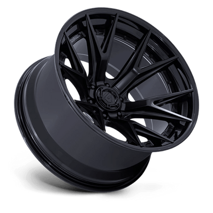 Fuel 1PC | FC402 CATALYST | 20.0x9.00 | 6X135 | 1 | MATTE BLACK W/ GLOSS BLACK LIP