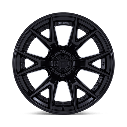 Fuel 1PC | FC402 CATALYST | 20.0x9.00 | 6X135 | 1 | MATTE BLACK W/ GLOSS BLACK LIP