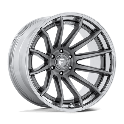 Fuel 1PC | FC403 BURN | 20.0x10.00 | 6X139.7 | -18 | PLATINUM W/ CHROME LIP