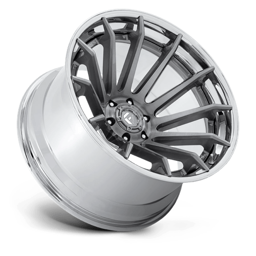Fuel 1PC | FC403 BURN | 20.0x10.00 | 6X139.7 | -18 | PLATINUM W/ CHROME LIP