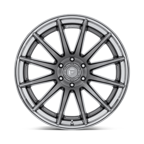 Fuel 1PC | FC403 BURN | 22.0x12.00 | 6X139.7 | -44 | PLATINUM W/ CHROME LIP