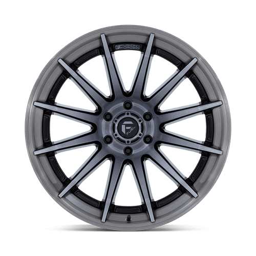 Fuel 1PC | FC403 BURN | 24.0x12.00 | 5X127 | -44 | GLOSS BLACK BRUSHED DARK TINT