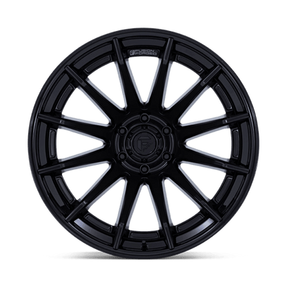 Fuel 1PC | FC403 BURN | 20.0x10.00 | 6X135 | -18 | MATTE BLACK W/ GLOSS BLACK LIP