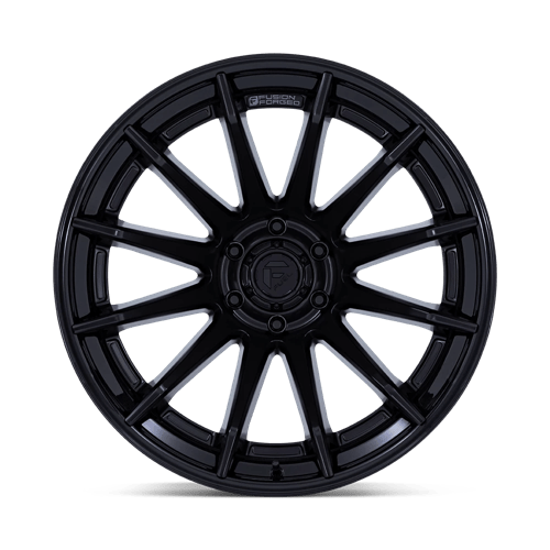 Fuel 1PC | FC403 BURN | 24.0x12.00 | 6X139.7 | -44 | MATTE BLACK W/ GLOSS BLACK LIP