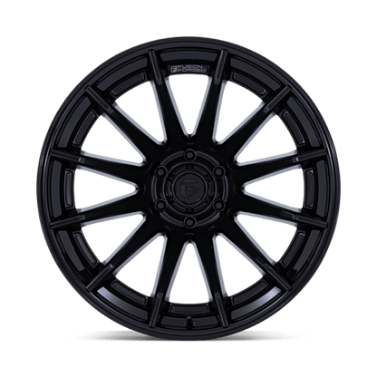 Fuel 1PC | FC403 BURN | 24.0x12.00 | 6X139.7 | -44 | MATTE BLACK W/ GLOSS BLACK LIP