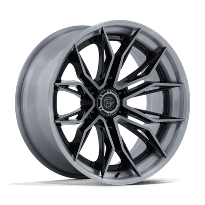 Fuel 1PC | FC404 MUTINY | 20.0x9.00 | 6X135 | 20 | GLOSS BLACK BRUSHED DARK TINT