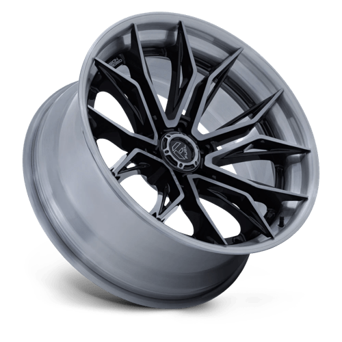 Fuel 1PC | FC404 MUTINY | 20.0x9.00 | 6X135 | 20 | GLOSS BLACK BRUSHED DARK TINT