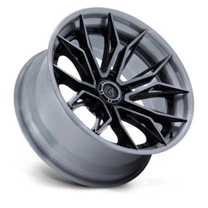 Fuel 1PC | FC404 MUTINY | 20.0x9.00 | 6X135 | 1 | GLOSS BLACK BRUSHED DARK TINT