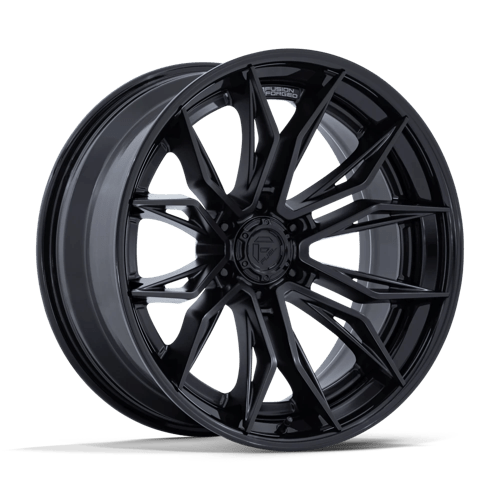 Fuel 1PC | FC404 MUTINY | 22.0x9.50 | 6X139.7 | 20 | MATTE BLACK W/ GLOSS BLACK LIP