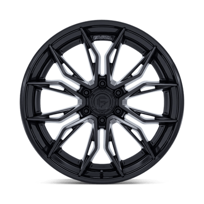 Fuel 1PC | FC404 MUTINY | 20.0x10.00 | 6X135 | -18 | MATTE BLACK W/ GLOSS BLACK LIP