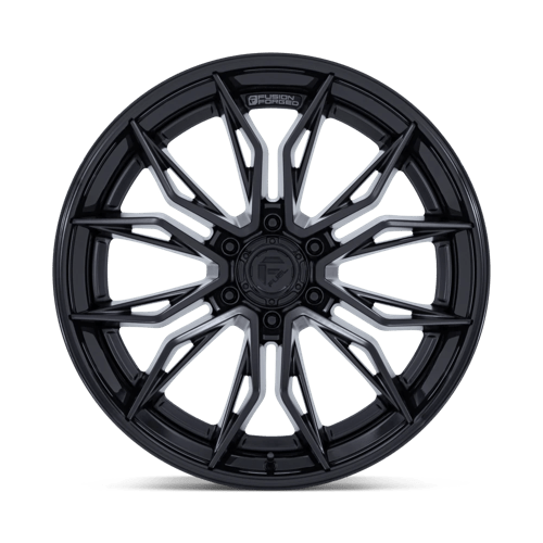 Fuel 1PC | FC404 MUTINY | 22.0x9.50 | 6X139.7 | 20 | MATTE BLACK W/ GLOSS BLACK LIP