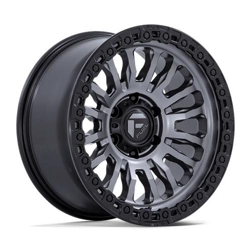 Fuel 1PC | FC857 RINCON | 20.0x9.00 | 5X139.7 | 1 | MATTE GUNMETAL W/ M-BLACK LIP