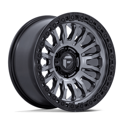 Fuel 1PC | FC857 RINCON | 20.0x9.00 | 5X150 | 25 | MATTE GUNMETAL W/ M-BLACK LIP