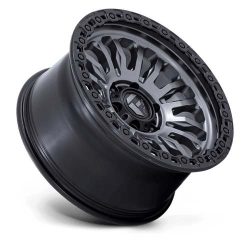Fuel 1PC | FC857 RINCON | 20.0x10.00 | 8X165.1 | -18 | MATTE GUNMETAL W/ M-BLACK LIP