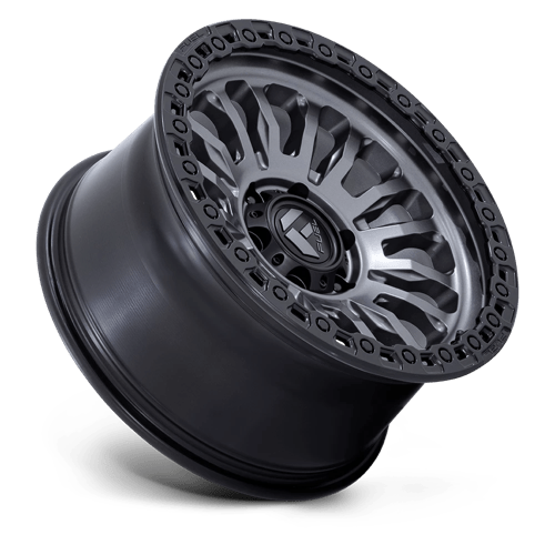 Fuel 1PC | FC857 RINCON | 18.0x9.00 | 5X127 | 1 | MATTE GUNMETAL W/ M-BLACK LIP