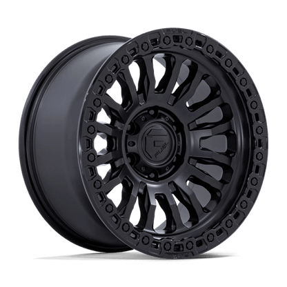 Fuel 1PC | FC857 RINCON | 17.0x9.00 | 5X127 | -12 | MATTE BLACK W/ GLOSS BLACK LIP