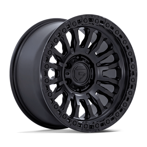 Fuel 1PC | FC857 RINCON | 18.0x9.00 | 6X139.7 | -12 | MATTE BLACK W/ GLOSS BLACK LIP