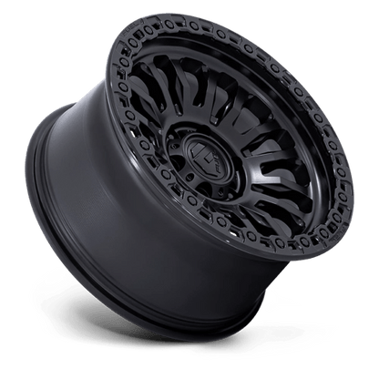 Fuel 1PC | FC857 RINCON | 18.0x9.00 | 5X127 | -12 | MATTE BLACK W/ GLOSS BLACK LIP