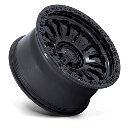 Fuel 1PC | FC857 RINCON | 18.0x9.00 | 8X170 | -12 | MATTE BLACK W/ GLOSS BLACK LIP