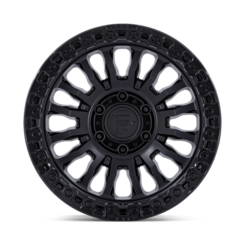 Fuel 1PC | FC857 RINCON | 17.0x9.00 | 6X139.7 | 1 | MATTE BLACK W/ GLOSS BLACK LIP