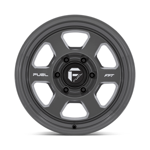 Fuel 1PC | FC860 HYPE | 17.0x8.50 | 6X114.3 | 10 | BATTLESHIP GRAY