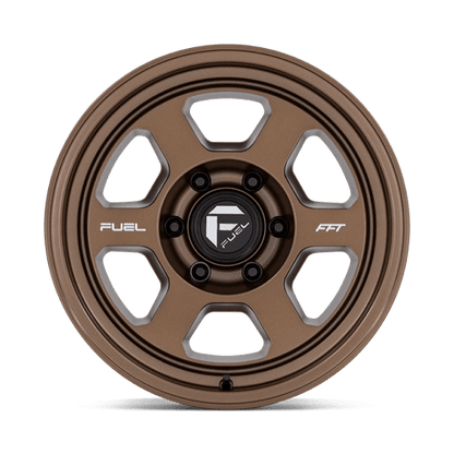 Fuel 1PC | FC860 HYPE | 18.0x8.50 | 6X114.3 | 10 | MATTE BRONZE