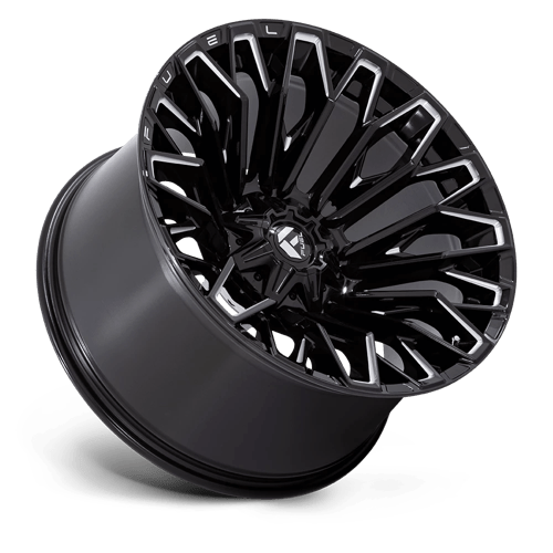 Fuel 1PC | FC865 STRIKE | 22.0x12.00 | 8X170 | -44 | GLOSS BLACK MILLED