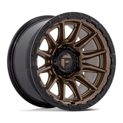 Fuel 1PC | FC866 PISTON | 17.0x8.50 | 6X135 | 25 | MATTE BRONZE W/ GLOSS BLACK LI