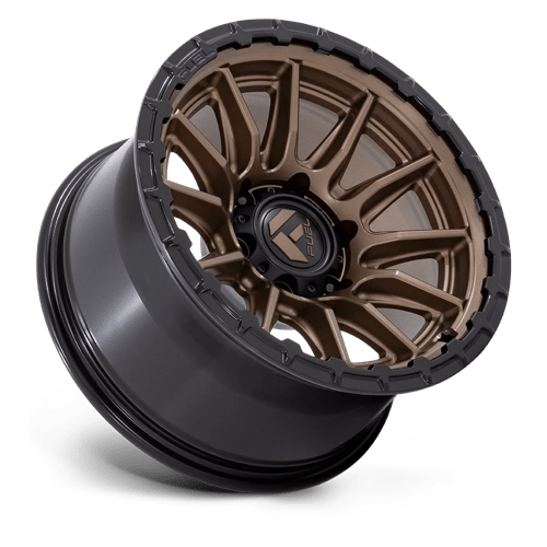 Fuel 1PC | FC866 PISTON | 17.0x8.50 | 6X135 | 25 | MATTE BRONZE W/ GLOSS BLACK LI