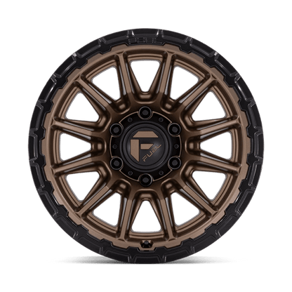 Fuel 1PC | FC866 PISTON | 17.0x9.00 | 6X135 | 1 | MATTE BRONZE W/ GLOSS BLACK LI